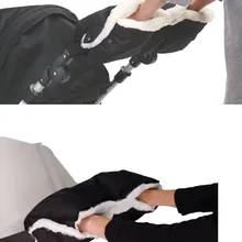 Коляски Теплые Перчатки Коляска Ручной Водонепроницаемый Коляска Аксессуары Коляска Багги Сцепления Корзина Перчатки