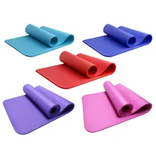 Non-Slip 10mm Ultra Thick Yoga Mat Fitness Exercise Sports Pilate Pad New free shipping
