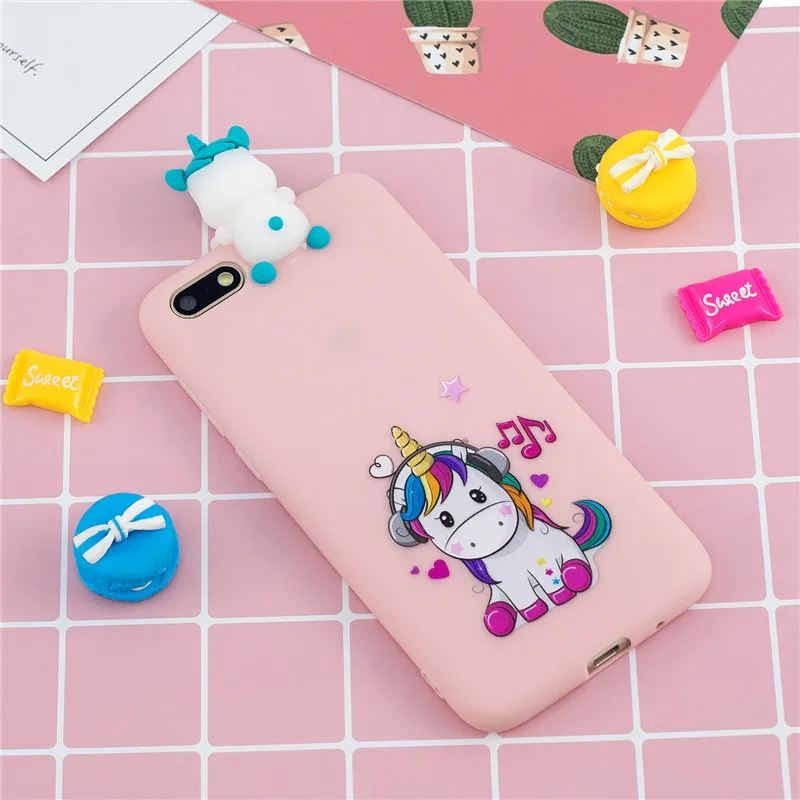 Honor 7A 8A Silicone Case on sFor Huawei honor 7A DUA-L22 Case for Huawei Y5 Prime 2018 Y6 Prime 2019 Cover 3D Soft Phone Cases cute phone cases huawei