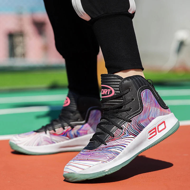 Zapatos de baloncesto de los hombres transpirables Zapatos de deporte de los hombres suela de aire baloncesto zapatillas de deporte Zapatos zapatillas de baloncesto Atlético zapatos al aire libre Zapatos de baloncesto de los hombres transpirables Zapatos de deporte de los hombres suela de aire baloncesto zapatillas de deporte Zapatos zapatillas de baloncesto Atlético zapatos al aire libre