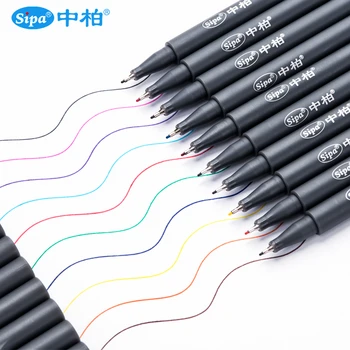 

10pcs/Lot Color Pen Set 0.38mm Fine Line Drawing stroke pen Porous Fine Point Markers Perfect for Coloring Book and Arts