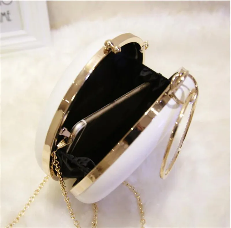 2021 round shaped evening clutch luxury diamond sunflowers banquet bags with chain clutch purse for ladies MN759