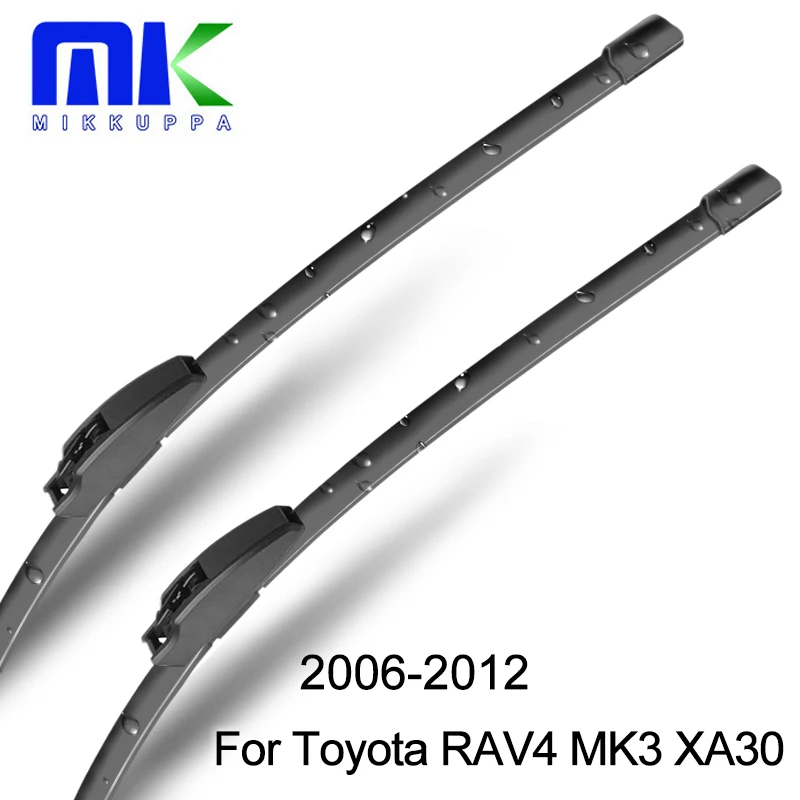 Спереди и сзади стеклоочистителей для Toyota RAV4 3 XA30 2005 2006 2007 2008 2009 2010 2011 2012 лобового стекла автомобиля аксессуары