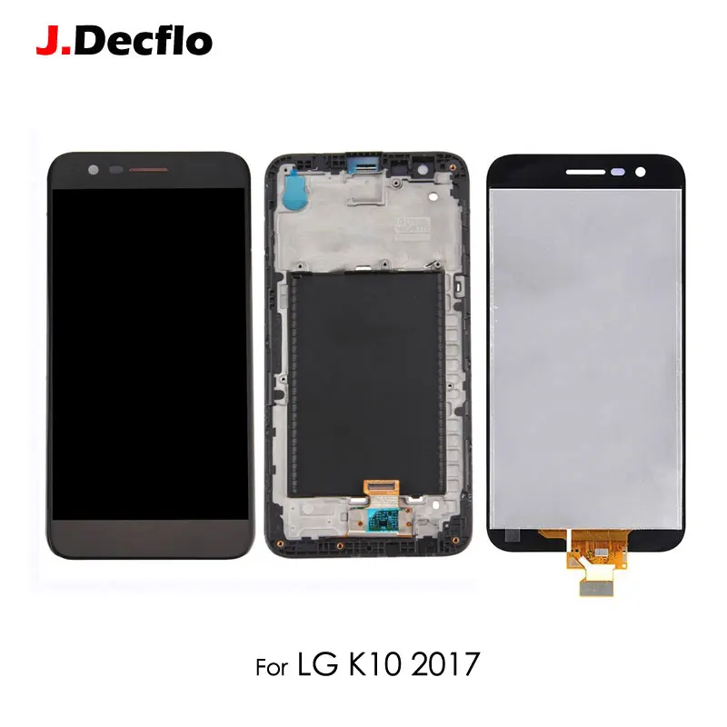 

Replacement For LG K10 2017 M250 M250N M250E M250DS LCD Display Touch Screen Digitizer with/no Frame Original 5.3 Inch Black