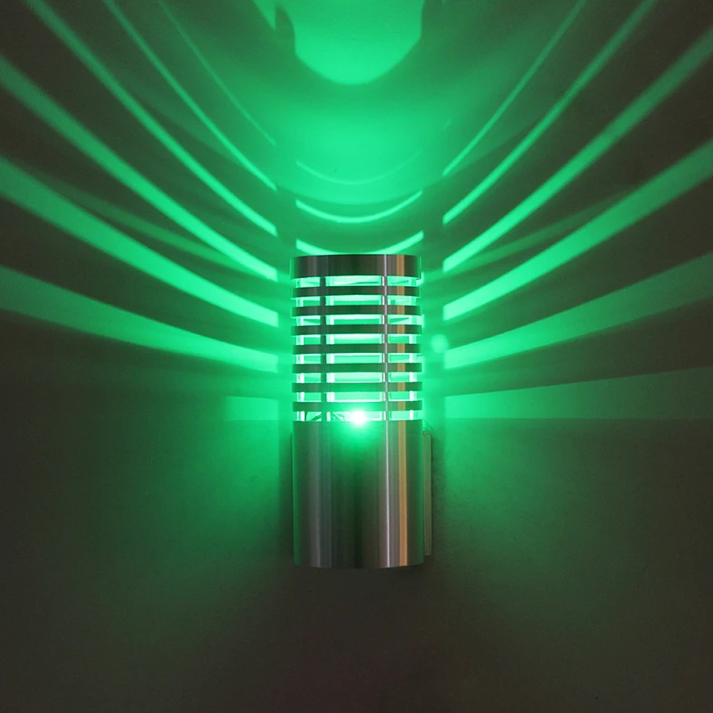 Современный затемняющий 3 Вт Светодиодный светильник цилиндрический настенный светильник фойе для помещений Свадебные лестницы вечерние декоративные бра