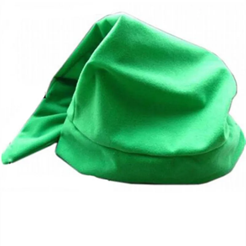 колпак деда мороза зеленый. зеленый колпак. праздничные колпачки на голову. конус. медицинская шапка.