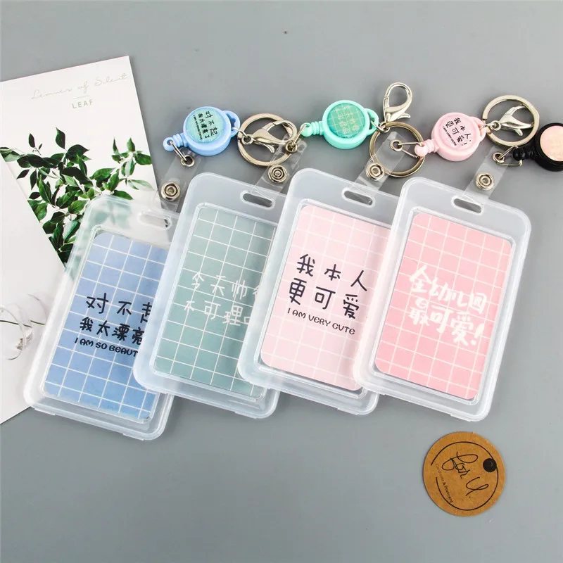 

Women And Men Card Holder Badge Holder & Accessories Hospital Nurse School Entrance Guard Card & Chest Card cute cartoon Style