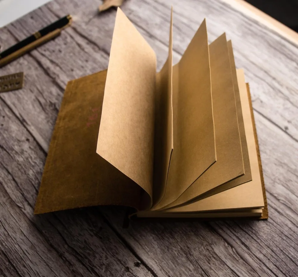 vintage Blank Diaries Journals notebook note book genuine leather 0010704 vintage Blank Diaries Journals notebook note book genuine leather 0010704
