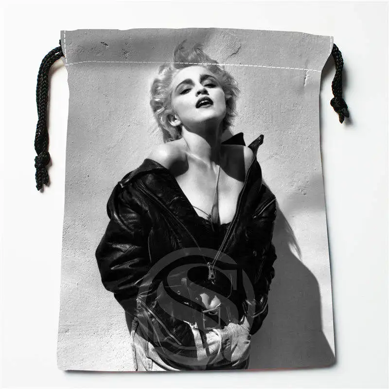 J w72 New Madonna Custom Printed receive Bag Compression Type drawstring bags size 18X22cm W725 Dk72W