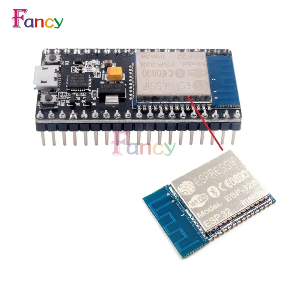 CP2102 Esp8266 ESP32 ESP-32 ESP-32S ESP32S Entwicklung Двухрежимная Wi-Fi модуль системы беспроводной связи bluetooth макетная плата антенн