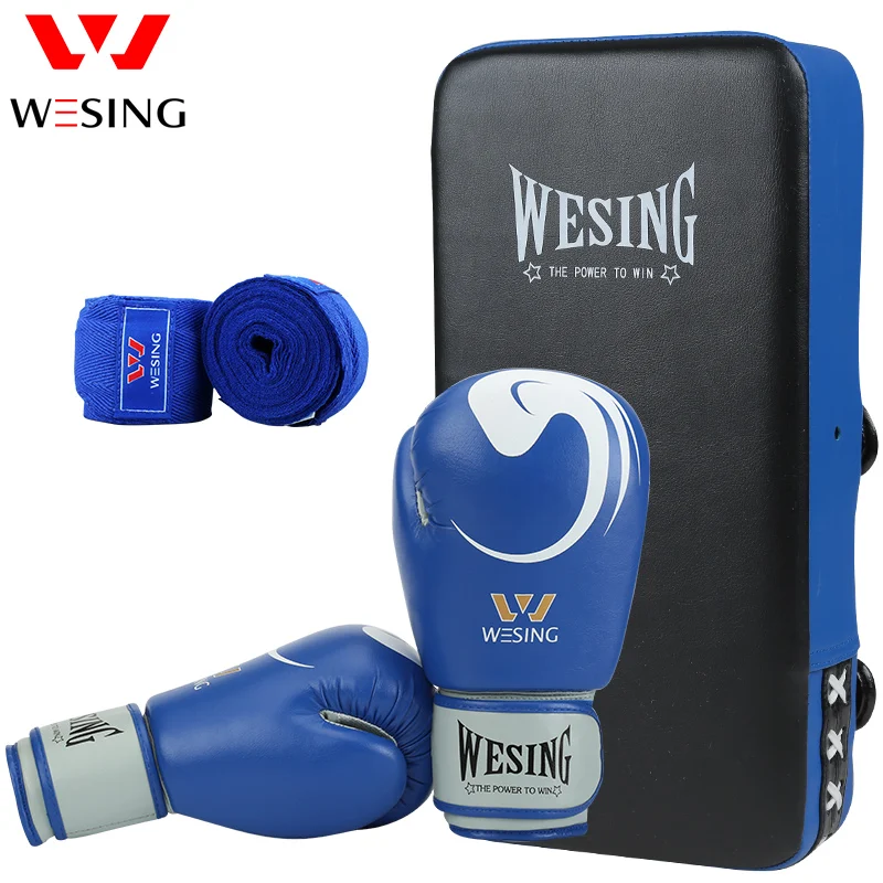 wesing boxing kick pad focus target pad muay thia boxing gloves