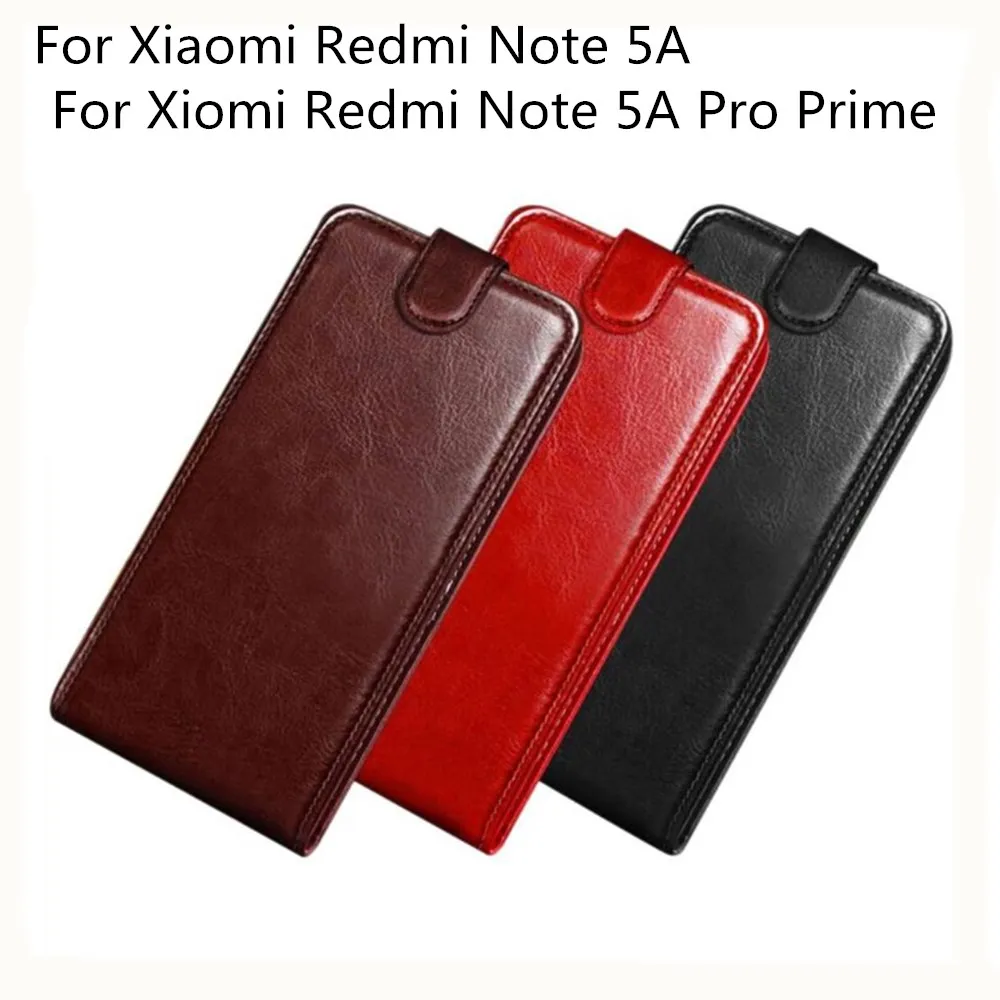 Для Xiaomi Redmi Примечание 5A кожаный чехол с откидной крышкой для чехол-кошелек