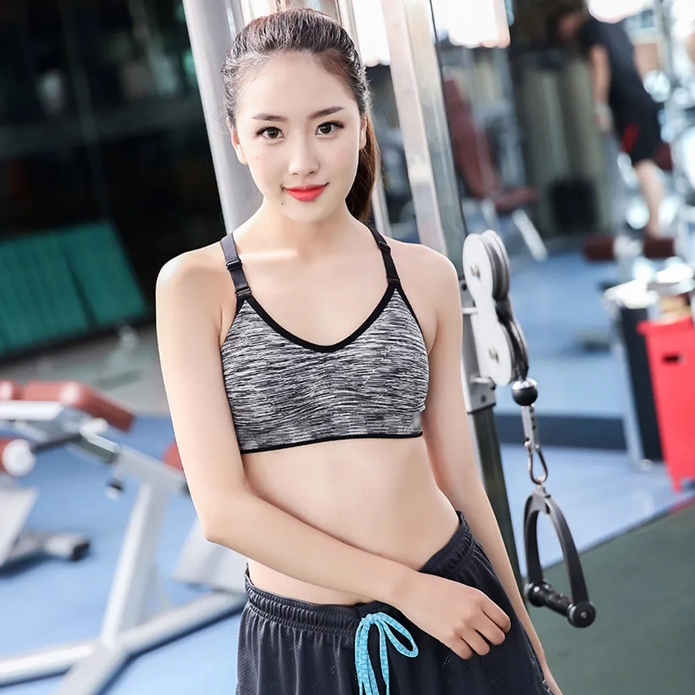 gym without bra