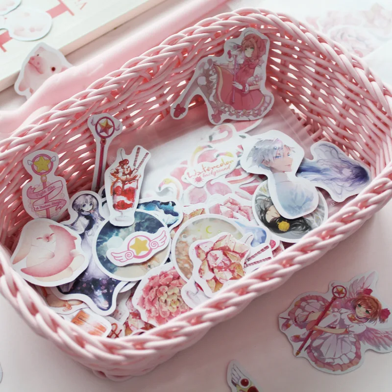 

Pink Leopard Hot Ball Flamingo Unicorn Decorative Washi Stickers Scrapbooking Stick Label Diary Stationery Album Stickers