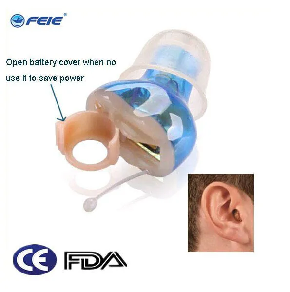 

Audiphone digital Hearing Aids Sound Amplifier Invisible Portable Lightweight Hearing aid For Elder Deaf S-16A