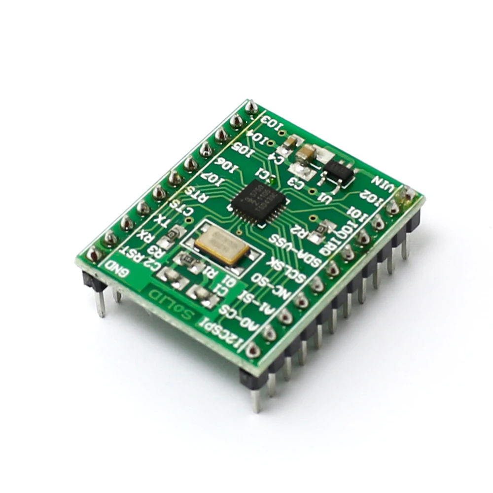 

1x Breakout Board for SC16IS750 I2C/SPI-to-UART IC