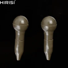 25 x Карп рыболовные Быстросменные резиновые бусинки для волос крюковые звенья метод кормушки держатель лески