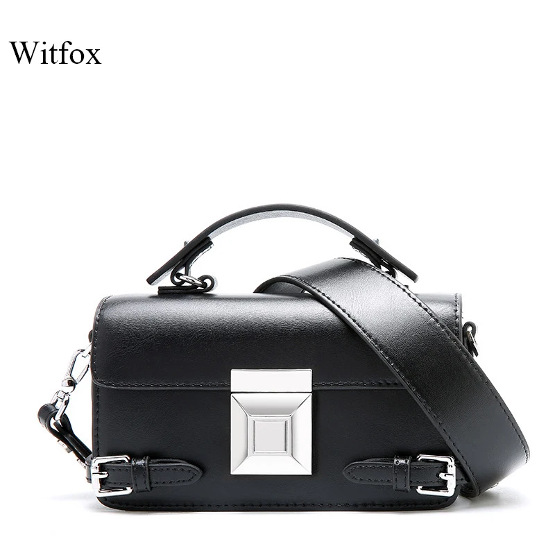 

Leather box motorcycle bag wild fashion style cow leather handbags for women small shoulder bag package