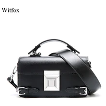 Boîte en cuir sac de moto style de mode sauvage en cuir de vache sacs à main pour les femmes petit sac à bandoulière paquet(China)