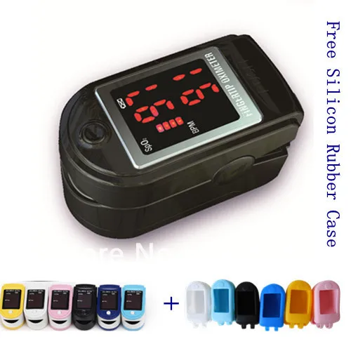 Best Price!!! Free Silicon Rubber Cover!!! CMS50DL Finger SPO2 Monitor