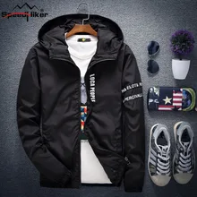 Speed Hiker 2017 New jacket Men Spring Autumn outside jacket coat Boys Causal Hooded Jaqueta Masculina