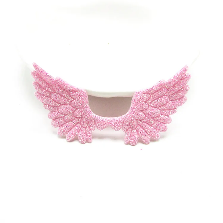 

David accessories 70x35mm glitter wing diy decoration crafts accessories 10pieces,DIY handmade materials,10Yc3055