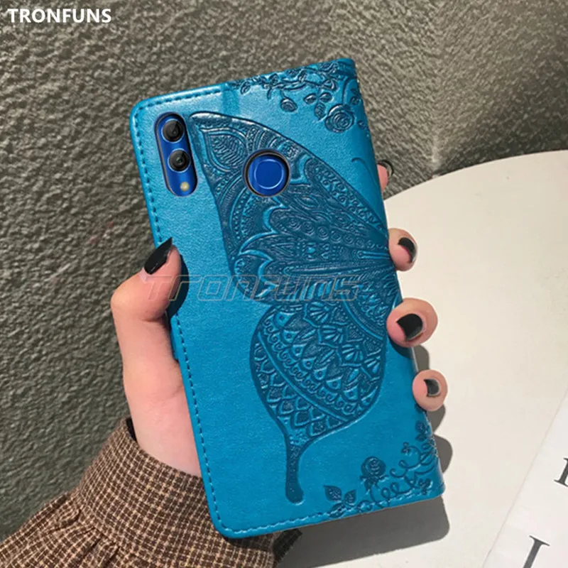 

3D Butterfly Leather Flip Case For Huawei Honor 10i Wallet Cover For Huawei Honor 10 Lite Honor10i 10 i HRY-LX1T LX1 Case Coque