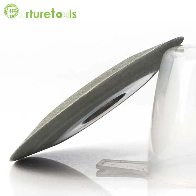 1 piece diamond coated V groove Electroplated grinding wheels for carbide stone agate grinding DD063