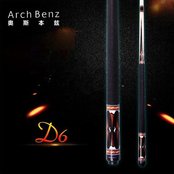 

D6 Billiard Pool Cue 13mm Tip Handmade North American Maple Billiard Cue Professional Stick Kit with Excellent Gifts