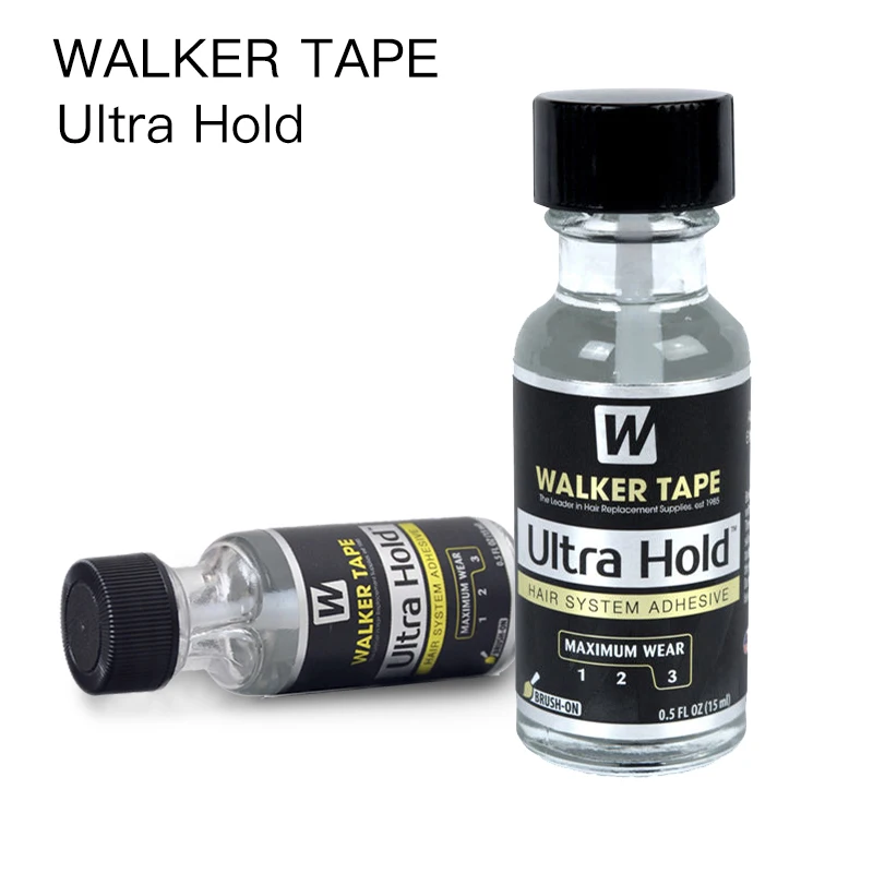 

12PCS Waterproof professional hair glue ULTRA HOLD LACE WIG ADHESIVE GLUE BY WALKER TAPE 0.5 OZ WITH Lace wig glue. toupee glue