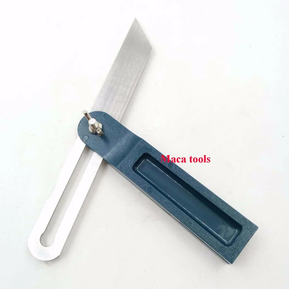 

2 in 1 Angle Rulers Gauges Tri Square 230mm 9inch Sliding T-Bevel Level Measuring Tool