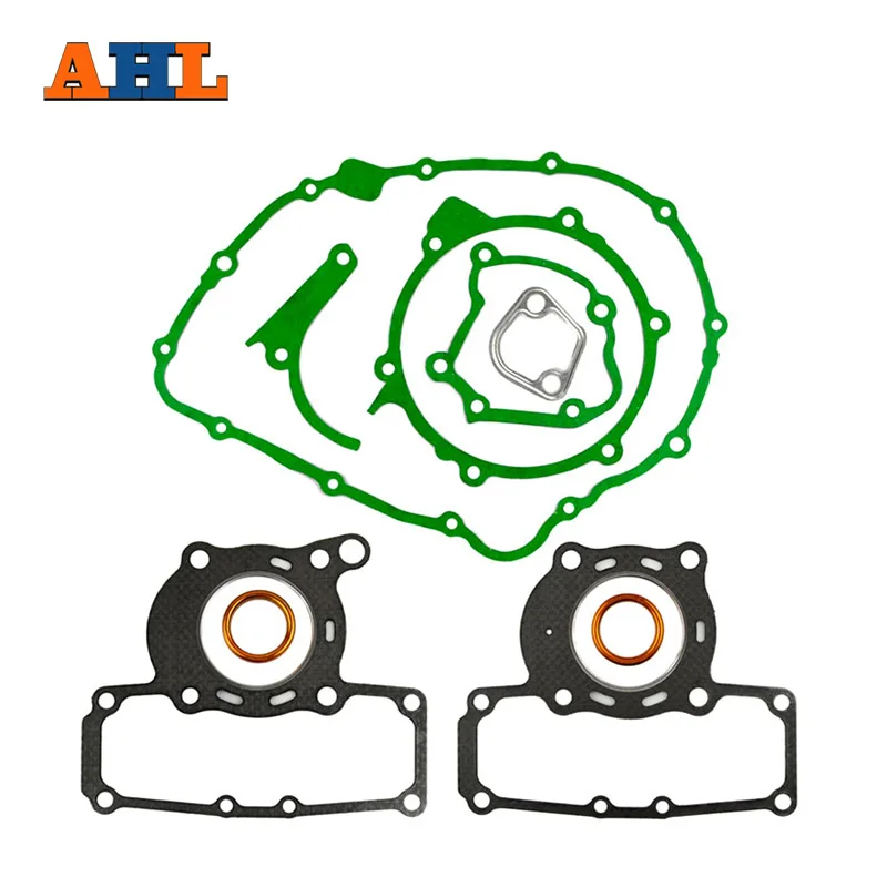 

AHL Motorcycle Head Cylinder Gaskets Engine Starter Cover Gasket & Oil Seal Kit For Honda VT250 Magna 250 Racing replacement