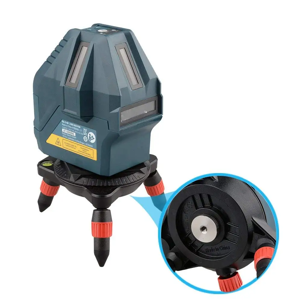 5/8"-11 Male To 1/4"-20 Male Survey Adapter For Tripod Laser Level BOSCH - View #5