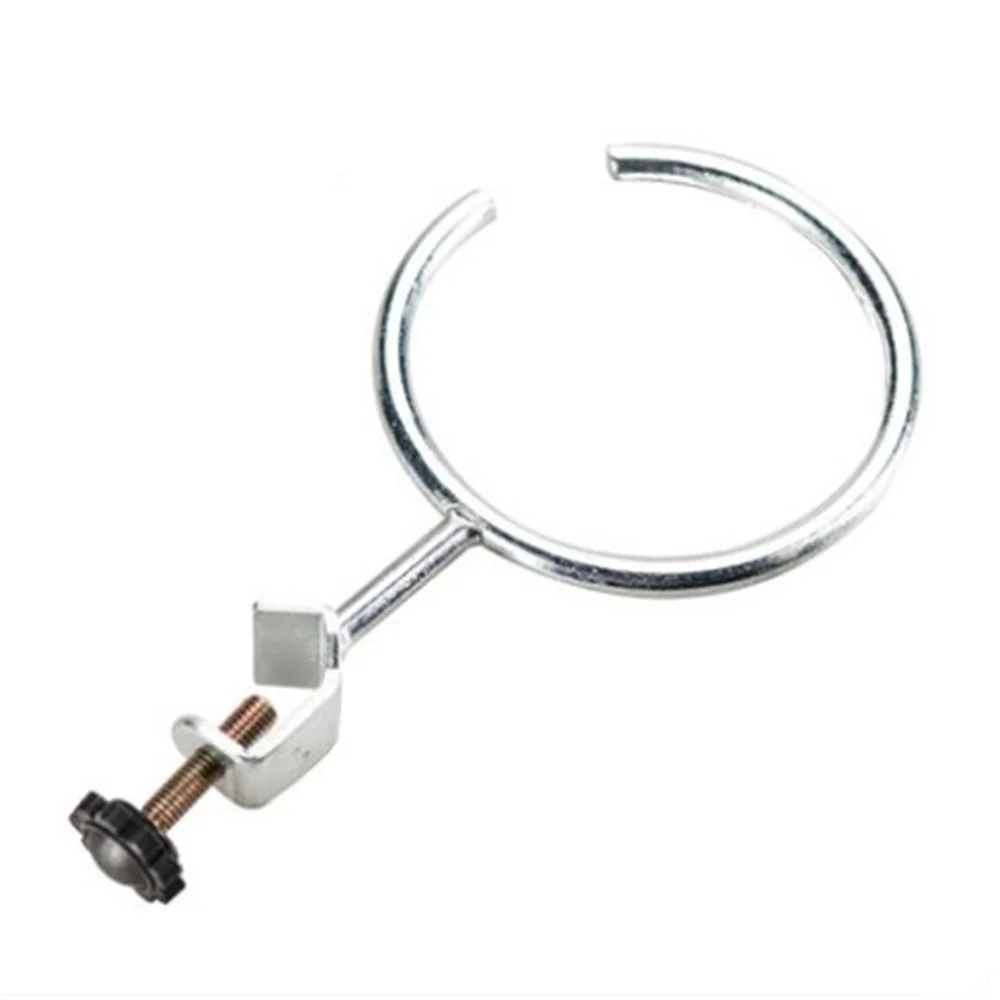 Adamas-Beta Lab Support Iron Ring with Clamp for Lab Experiment Stand,Support Ring Clamp,ID 90mm/3.54in 