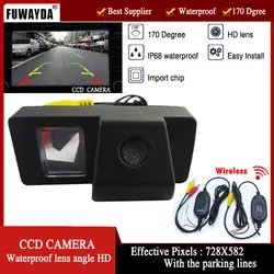 Fuwayda Беспроводной заднего вида автомобиля Камера парковка Камера Ночь Версия Обратный CCD Камера для Toyota Land cruiser200 LC200 Reiz 2009