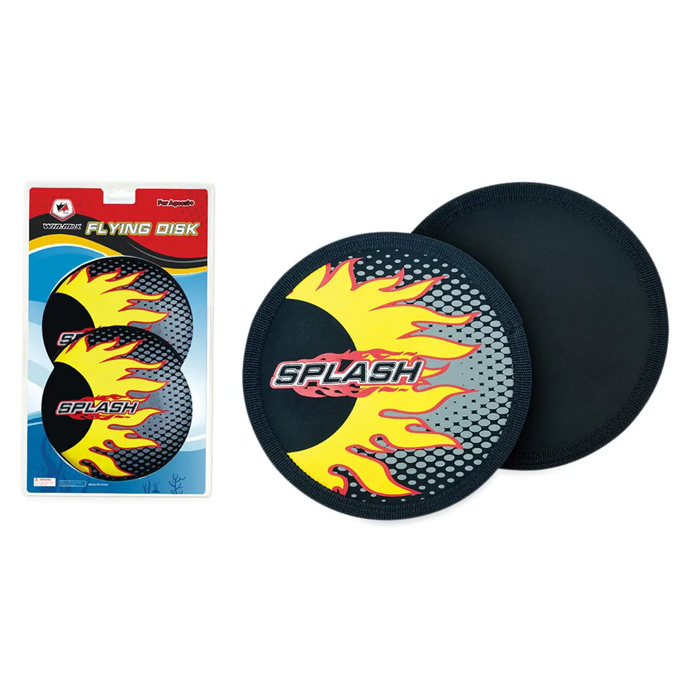 

Flying Disk for beach 2pcs Beach SBR CR Splash cloth flying disc safety Entertainment Tool