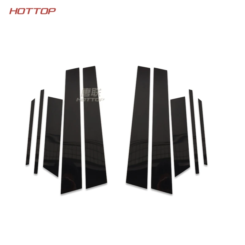 

mirror reflection panel B+C column decorative sticker for subaru XV 2013 2014 2015 2016 2017 2018 car styling