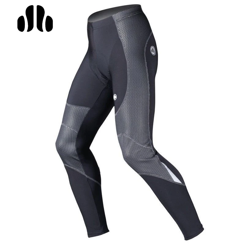 

SOBIKE Men's Windproof Bicycle Pants Cycling Clothing Fleece Thermal Cycling Tights Winter Tights Pants-Shark ciclismo Black