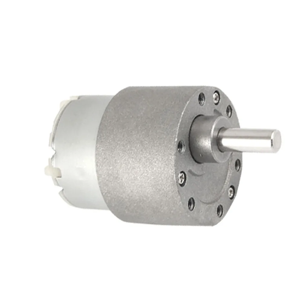 

Uxcell Newest 1Pcs DC 6V 0.15A 30RPM 37mm Diameter Speed Reducing Geared Motor