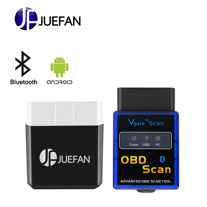 

Elm327 Bluetooth ELM 327 V2.1 OBD2 Adapter for Android or IOS Scanner Torque Code Reader Diagnostic Tool Bluetooth 4.0 ELM NEW