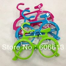 Смешно, Прокат Форма прозрачные линзы очки вечерние велосипед Стиль Eyelasses Frame