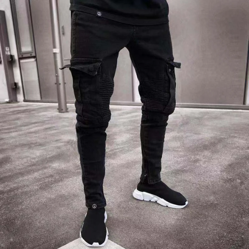 jet black skinny jeans for mens