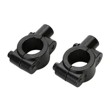 1Pair 10mm 7/8″ Motorcycle Rearview Handlebar Mirror Mount Holder Adapter Clamp
