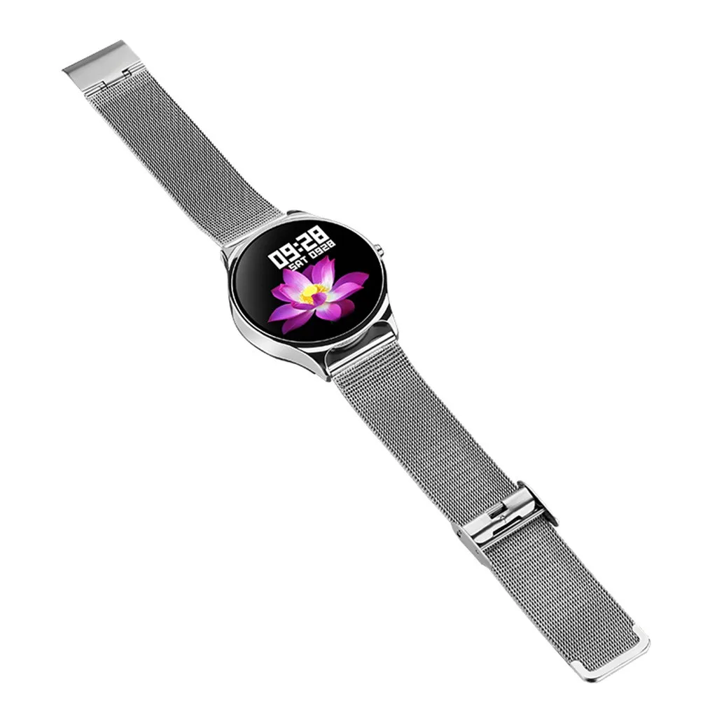 

Waterproof Sport Smart Watch Blood Pressure Heart Rate Monitor For iOS Android dynamic and static heart rate measurement 2019