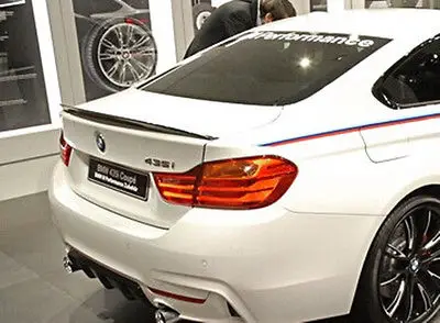 

F32 Rear Spoiler Trunk Boot Wing lip Fit for BMW 4Series Coupe Carbon Fiber P Style