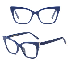 Longketter новые очки кошачий глаз оправа женские брендовые дизайнерские оптические очки Женские Модные Ретро прозрачные очки