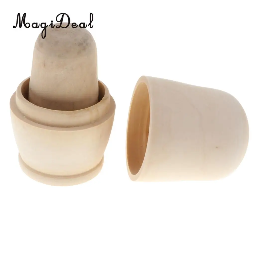 5PCS Wooden Russian Nesting Dolls Matryoshka Stacking Nested Dolls Toys Christmas Gifts Home Decoration for DIY Hand Painted