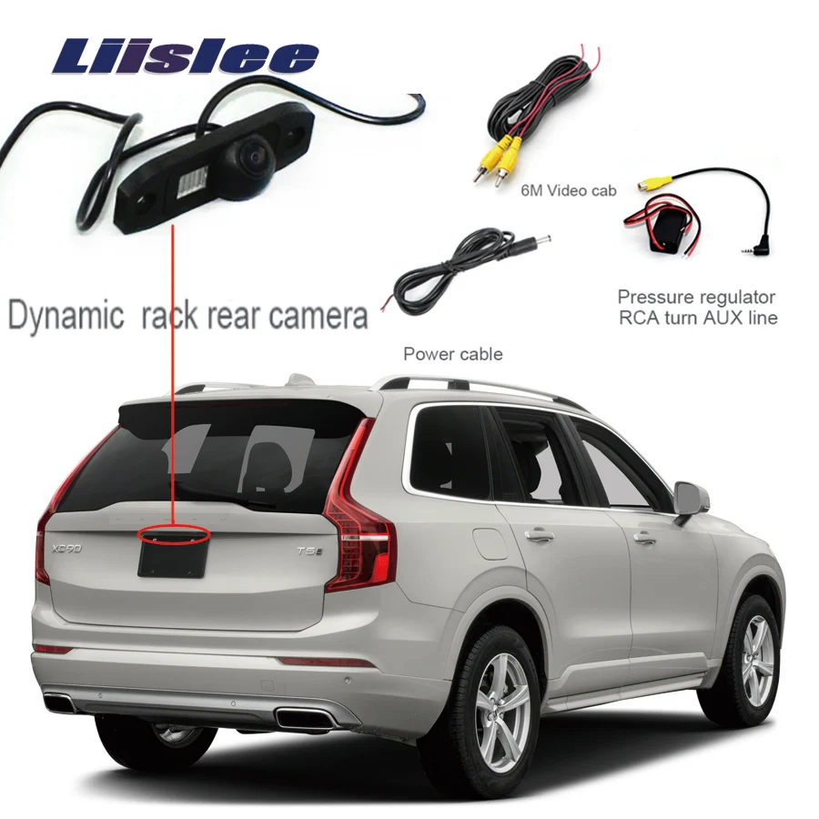 

Liislee car Rear View Camera For Volvo XC60 2008~2017 Reverse Backup High Quality Camera HD CCD Night Vision