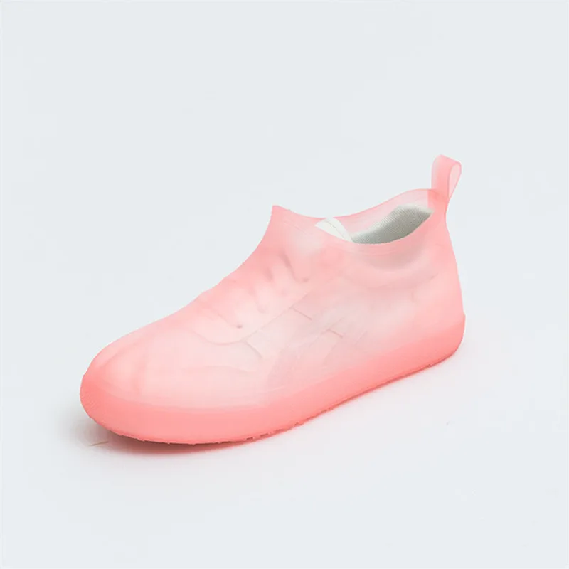 Резиновые сапоги высокого качества; новые бахилы; Разноцветные детские резиновые сапоги; Мужская Резиновая обувь; водонепроницаемые женские резиновые сапоги; цвет розовый