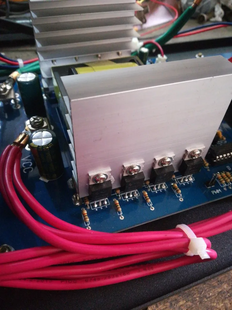 Инверторы для автомобильных аккумуляторов DC 12 V 24 v to AC 110 v 220 v 380 v 420 v 1000 W Высокий частотный преобразователь мощности плата конвертер